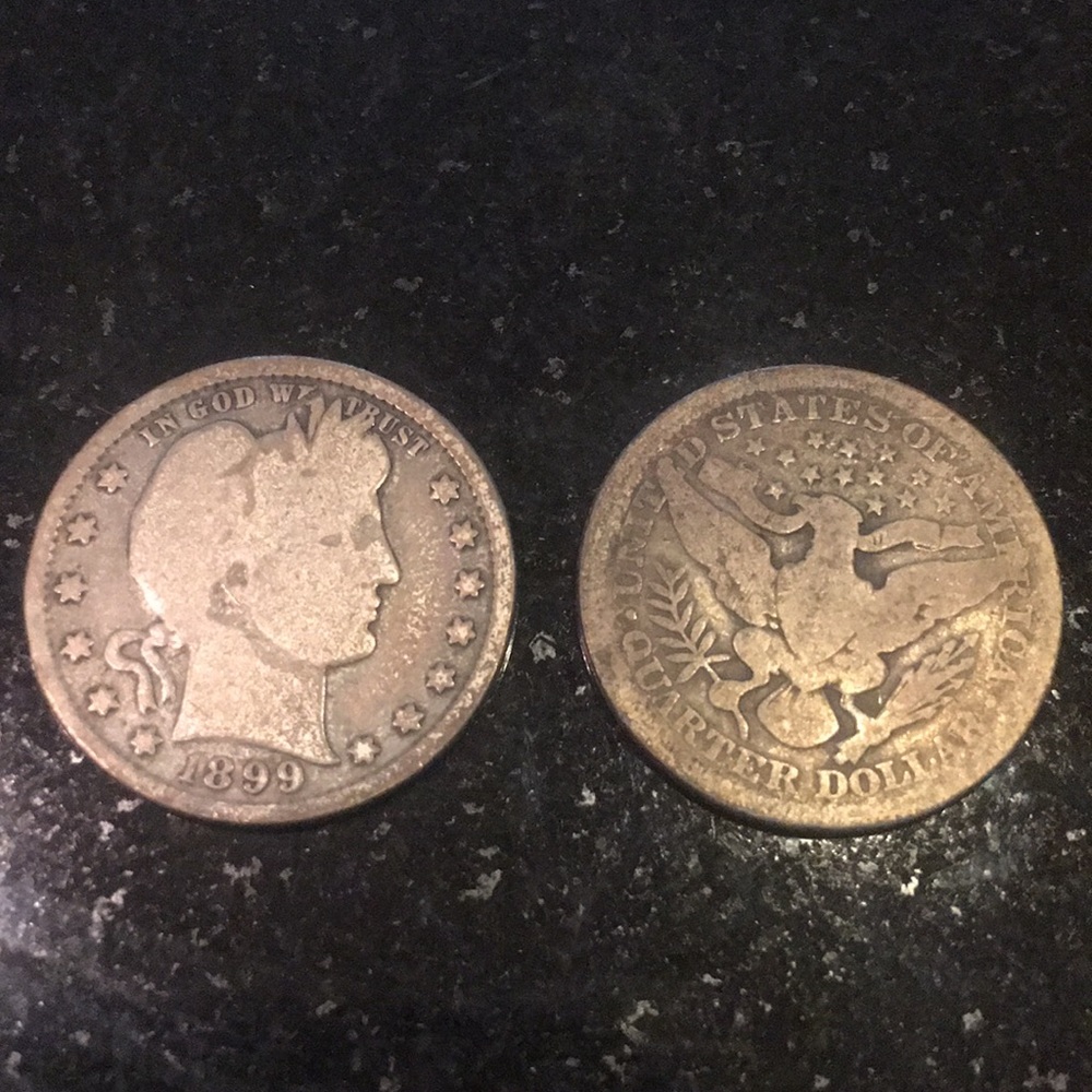 Vintage .25 coins